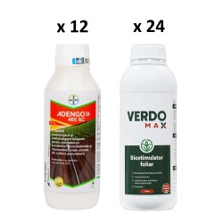 Pachet SMART-MIX 268 - Erbicid porumb ADENGO 465 SC 1 L (x 12 buc) + Biostimulator VERDOMAX 1 L (x 24 buc)