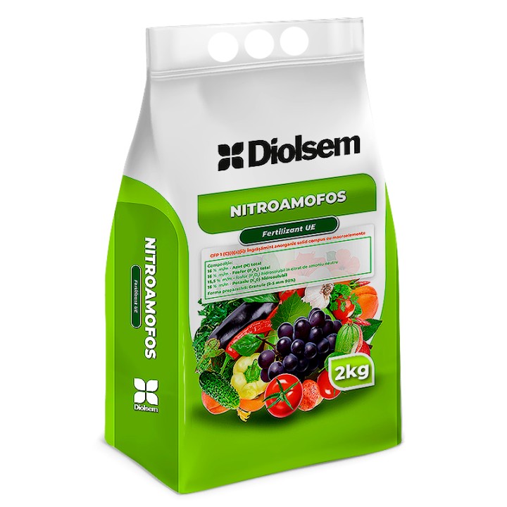 Ingrasamant Nitroamofos NPK - 2 kg, Diolsem