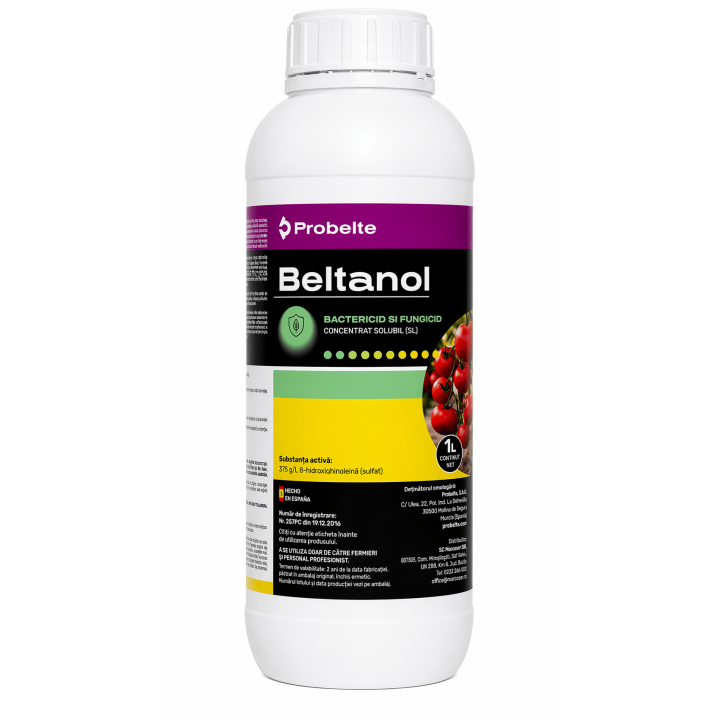 Fungicid-bactericid BELTANOL - 1 Litru, Probelte, Solanacee, Curcubitacee