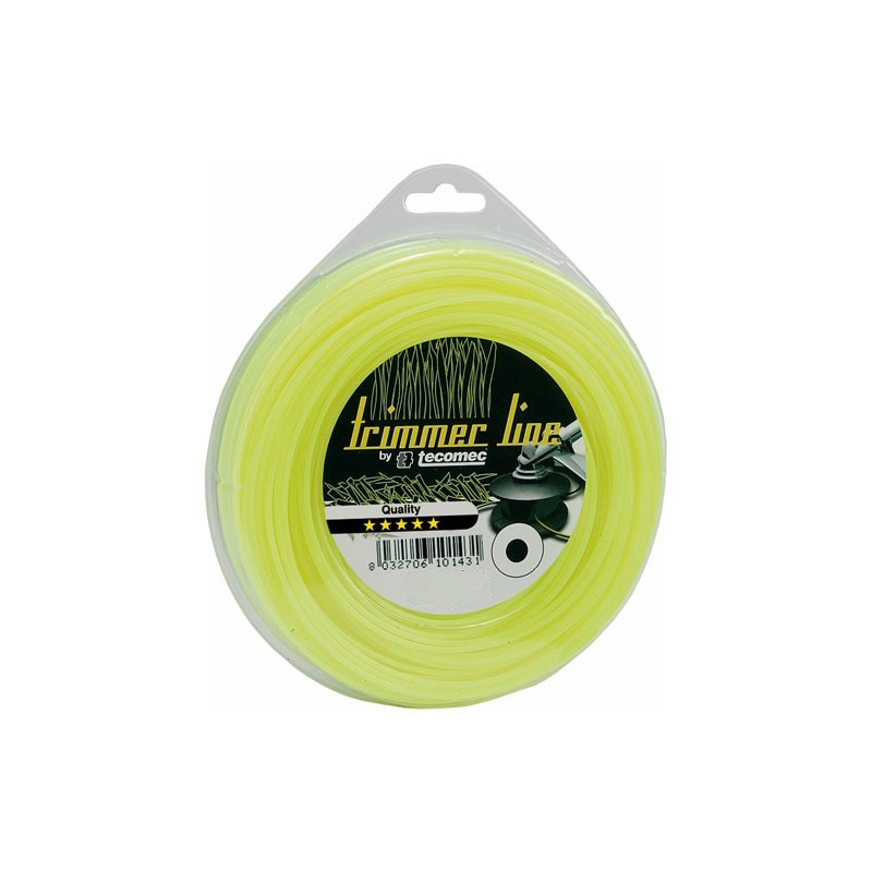 Fir motocoasa Tecomec 3 mm x 56 m Round Line rezistent si eficient