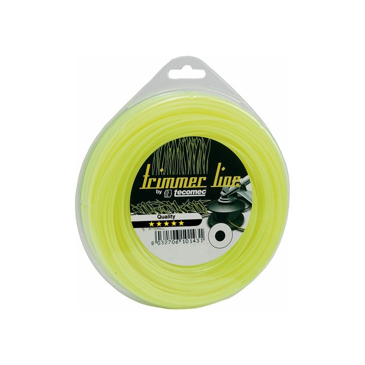 Fir motocoasa Tecomec 3 mm x 56 m Round Line rezistent si eficient