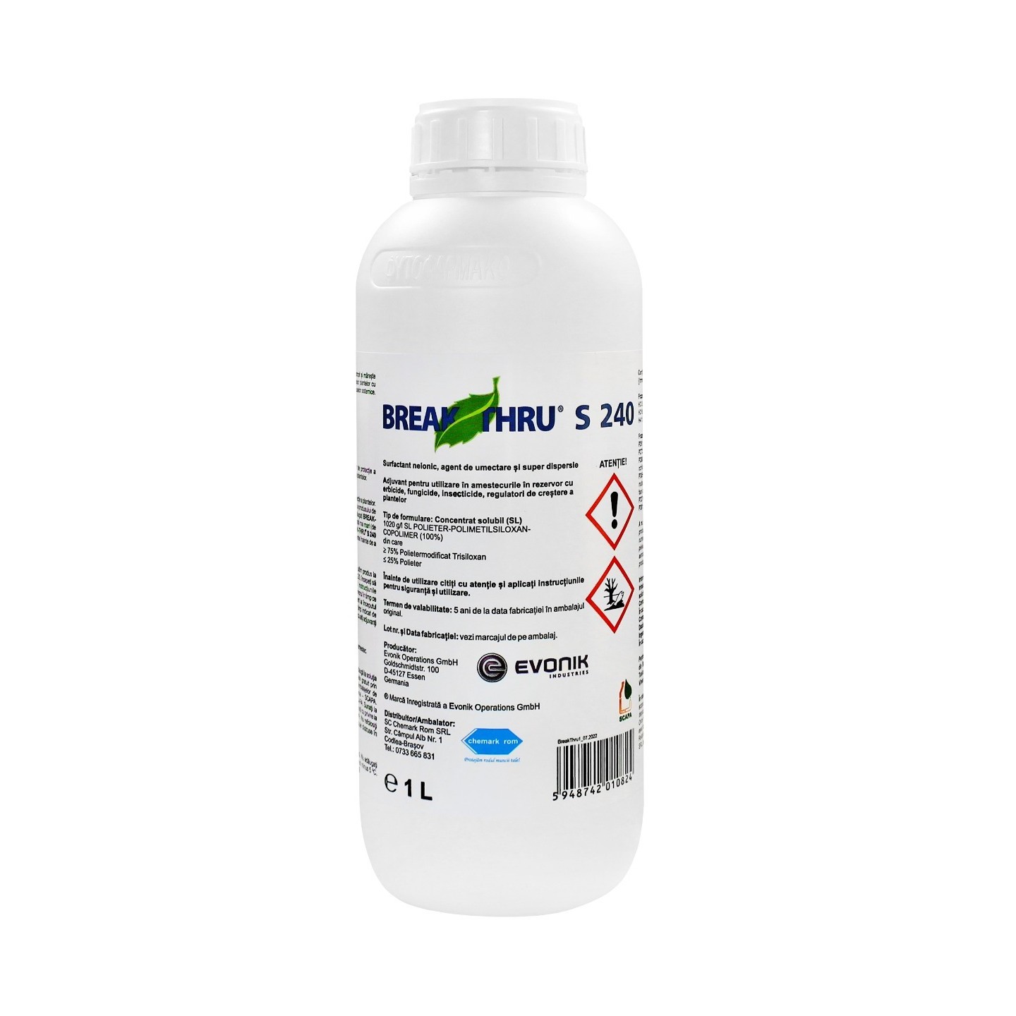 Adjuvant pesticide BREAK THRU S240, 1 Litru, Evonik