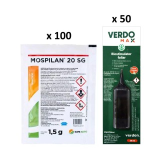 Pachet SMART-MIX 274 - MOSPILAN 20 SG - 1,5 g (x100) + VERDOMAX 20 ml (x50)
