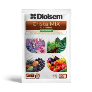 Ingrasamant hidrosolubil CristalMix K-Final (3-11-38) - 50 gr, Diolsem