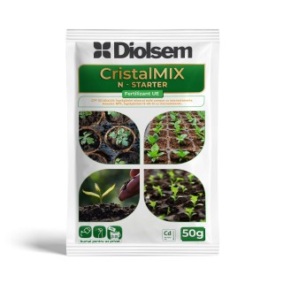 Ingrasamant hidrosolubil CristalMix N-Starter - 50 g, Diolsem