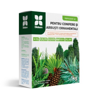 Ingrasamant granulat Conifere si Arbusti ornamentali (11-11-21) - 1 kg
