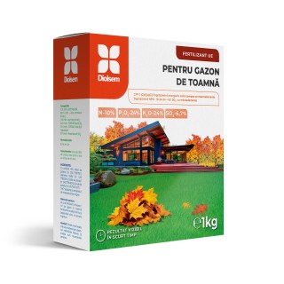 Ingrasamant granulat pentru Gazon de Toamna (10-24-24) - 1 kg