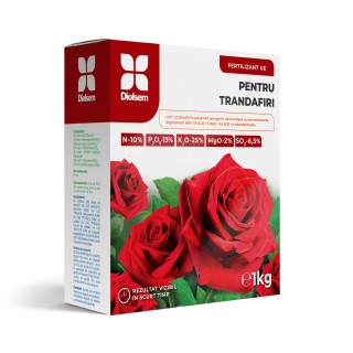 Ingrasamant granulat pentru Trandafiri (10-13-25) - 1 kg, Diolsem