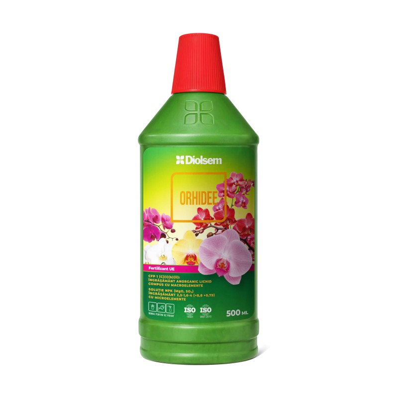 Ingrasamant mineral lichid pentru Orhidee - 500 ml, Diolsem