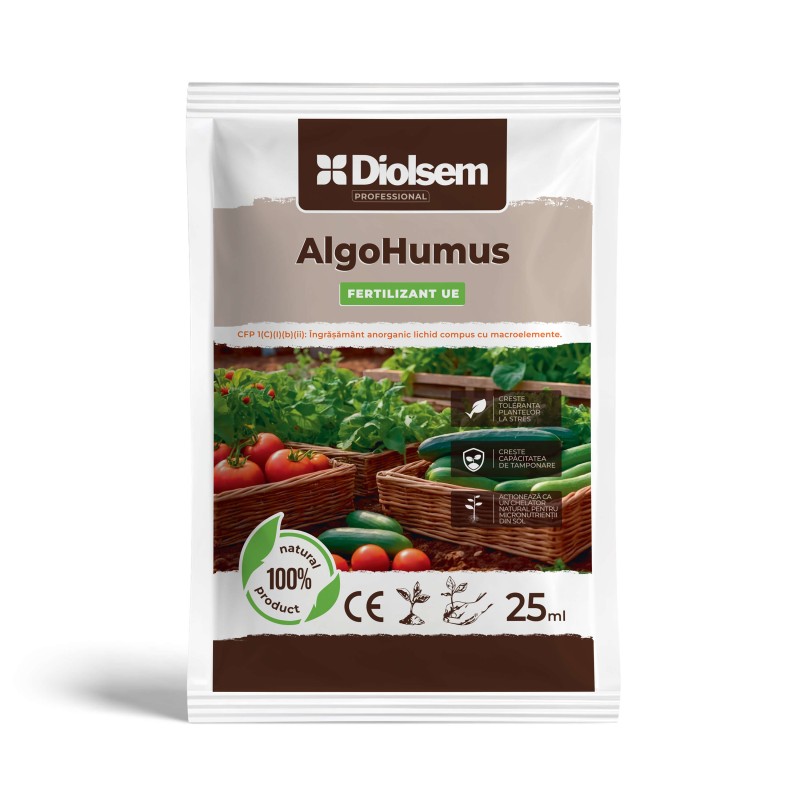 Ingrasamant Professional Algo Humus - 25 ml, Diolsem, Organic