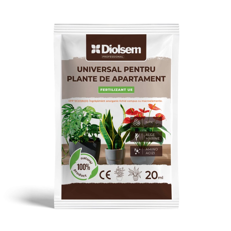 Ingrasamant Universal pentru Plante de apartament - 20 ml