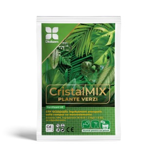 Ingrasamant hidrosolubil CristalMix Plante Verzi - 20 g, Diolsem