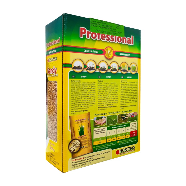 Seminte Gazon Sahara/Sandy TOP GRASS, profesional - cutie 900 g
