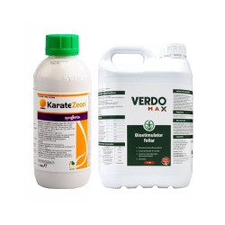 Pachet SMART-MIX 299 - Insecticid KARATE ZEON, Syngenta 1 Litru + Biostimulator VERDOMAX 5 Litri