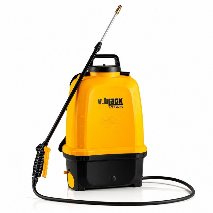 Pompa de stropit electrica V-BLACK VITA 16 Volpi, 16 Litri, Originala