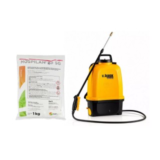 Pachet SMART-MIX 301 - MOSPILAN 20 SG 1 kg + Pompa cu acumulator V-BLACK VITA 16 Volpi