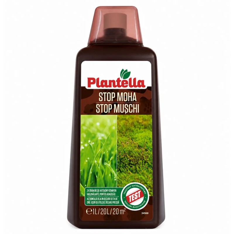Ingrasamant pentru muschiul din gazon PLANTELLA, 1 Litru