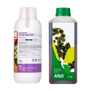 SMART-MIX 254 - Biostimulator ALBIT 1 L + Insecticid CORAGEN 1 L