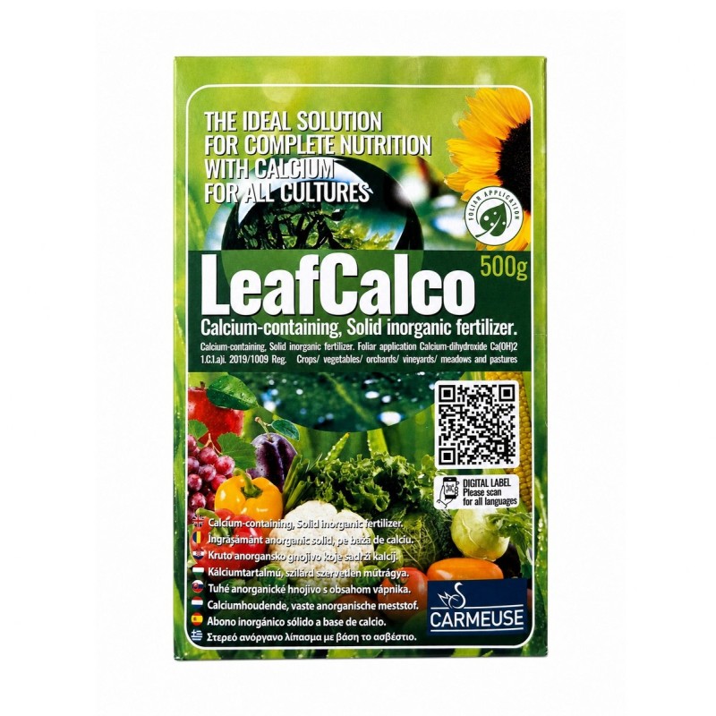 LEAFCALCO® 500 g - Ingrasamant foliar cu Calciu pur, Legume, Pomi, Cereale