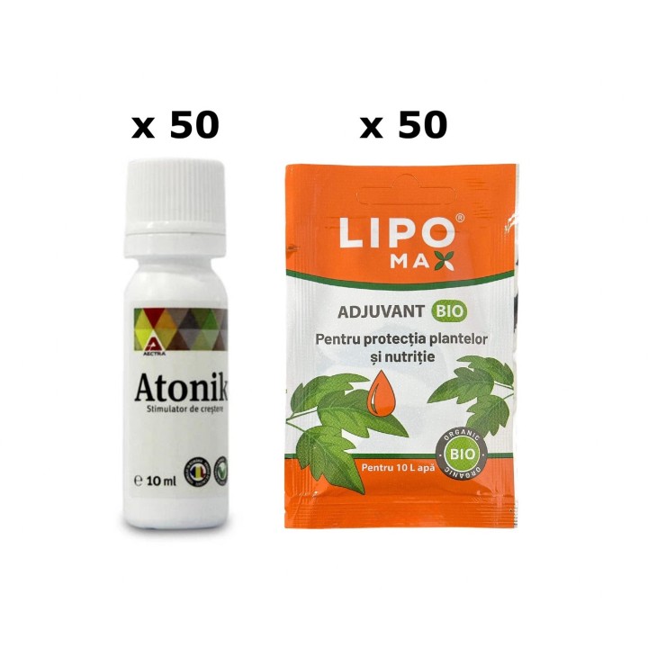 Pachet SMART-MIX 309 - ATONIK, Aectra 10 ml (x 50) + Adjuvant LIPOMAX 10 ml (x 50)