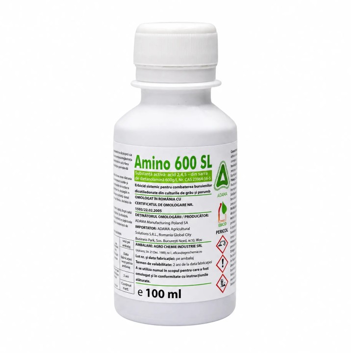 Erbicid AMINO 600 SL, Adama, Postemergent, 100 ml