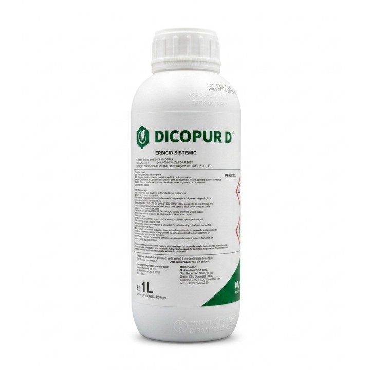 Erbicid DICOPUR D, Nufarm, Postemergent, 1 Litru