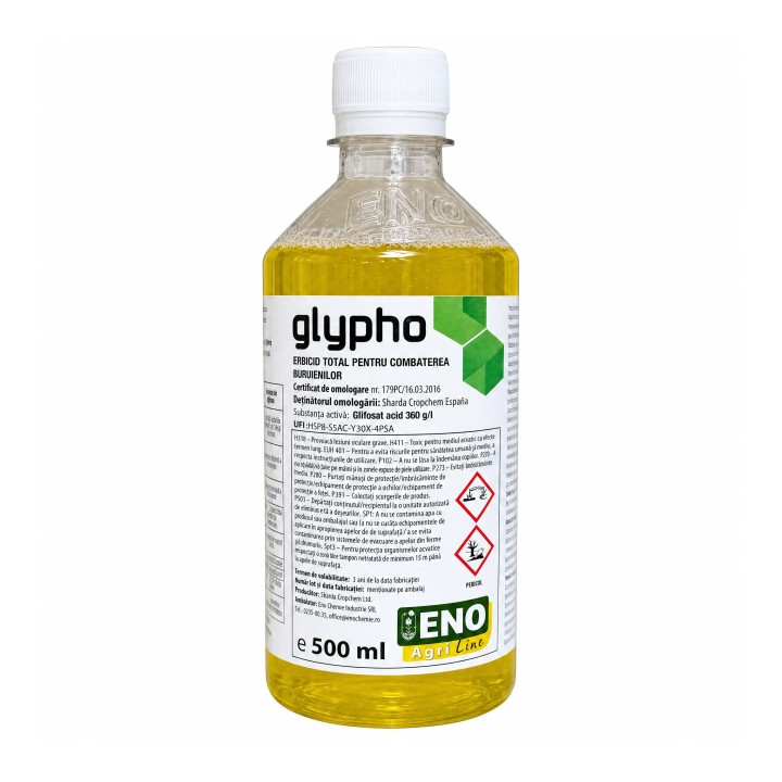 Erbicid Total GLYPHO, Sharda, Postemergent, 500 ml