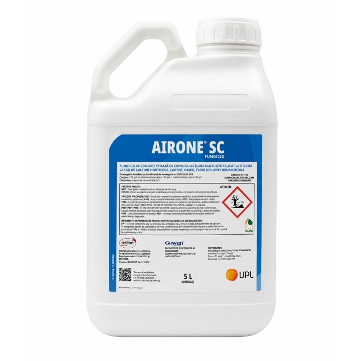 Fungicid AIRONE SC, UPL, Contact, 5 Litri