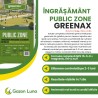 Ingrasamant profesional gazon Greenax PUBLIC ZONE 15-5-8 all season - 20 kg