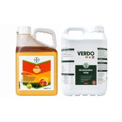 Pachet SMART-MIX 321 - Erbicid porumb LAUDIS 66 OD®, Bayer 5 Litri + Biostimulator VERDOMAX® 5 Litri, Pachet pentru fermieri