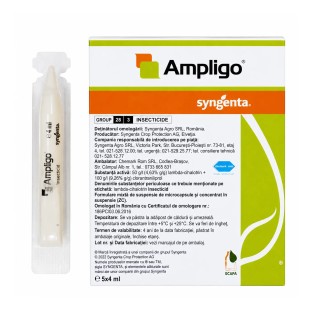 Insecticid AMPLIGO, Syngenta, Contact, 4 ml