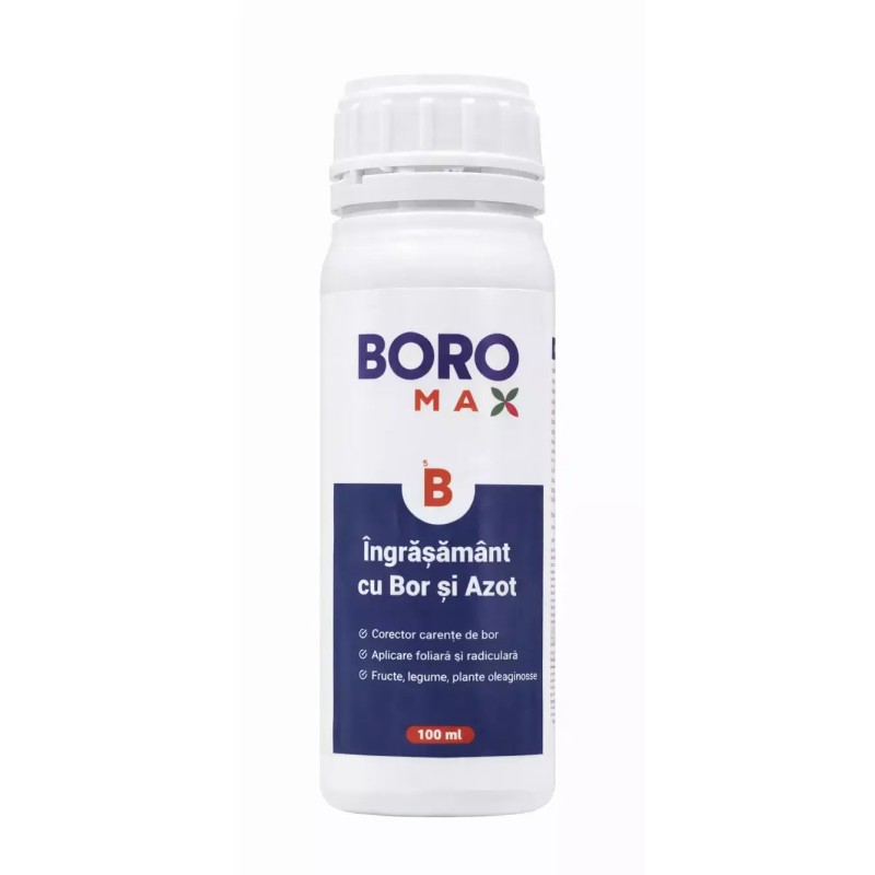 Ingrasamant foliar cu bor BOROMAX - 100 ml, Legume, Fructe