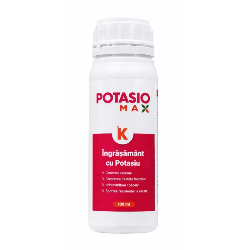 Ingrasamant cu potasiu POTASIOMAX - 100 ml, Legume, Fructe