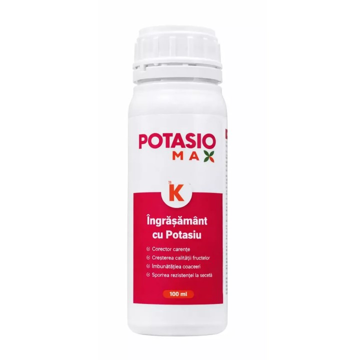 Ingrasamant cu potasiu POTASIOMAX - 100 ml, Legume, Fructe
