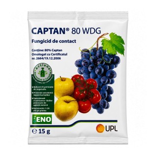 Fungicid CAPTAN 80 WDG, UPL, Contact, 15 g