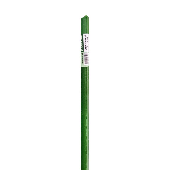 Arac din otel plastificat, Horti A-Z, 11 mm x 120 cm - set 25 buc