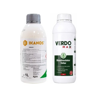 Pachet Erbicid porumb IKANOS 1 L + Biostimulator VERDOMAX 1 L
