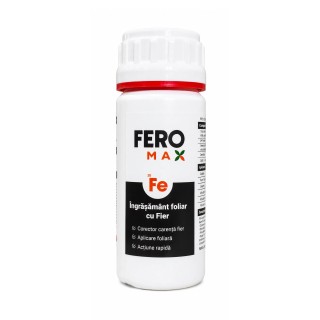 Ingrasamant foliar cu fier complexat FEROMAX, 100 ml