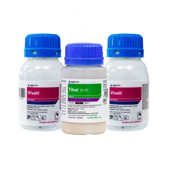 Erbicid TITUS 25 DF + Adjuvant VIVOLT/TREND,  Corteva