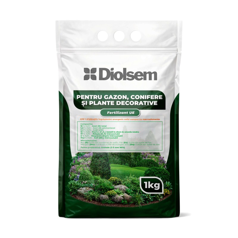 Ingrasamant Universal pentru gazon, conifere, plante decorative - 1 kg