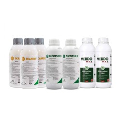 Pachet SMART-MIX 146 - Erbicid Porumb IKANOS + Erbicid DICOPUR D + Biostimulator VERDOMAX, Doza pentru 2 Ha