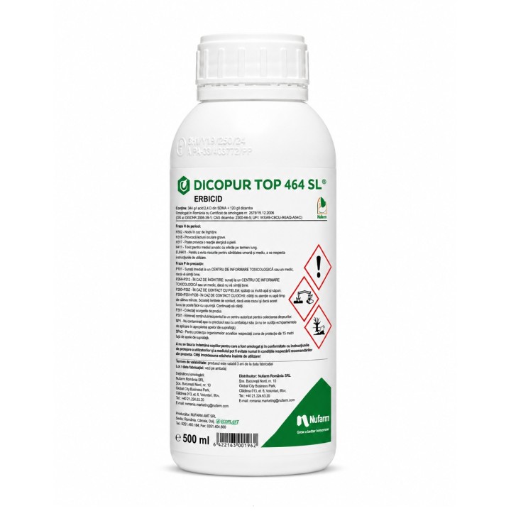 Erbicid DICOPUR TOP 464 SL, Nufarm, 500 ml