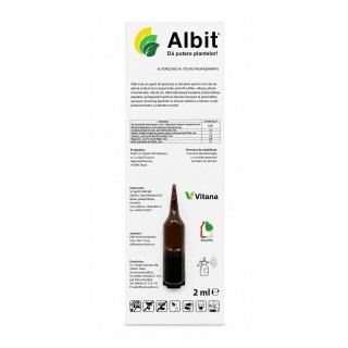 Biostimulator ALBIT, Ingrasamant Foliar, 2 ml, Vitana