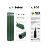 Pachet SMART-MIX 349 - ALBIT® 2 ml ( x 100 buc) + Araci din otel plastificat HORTI A-Z 16 mm x 180 cm (4 seturi x 25 buc)