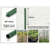 Araci din otel plastificat, HORTI A-Z, 11 mm x 120 cm - set 25 buc, Rezistenti la coroziune. Vita de vie, Legume, Pepiniere