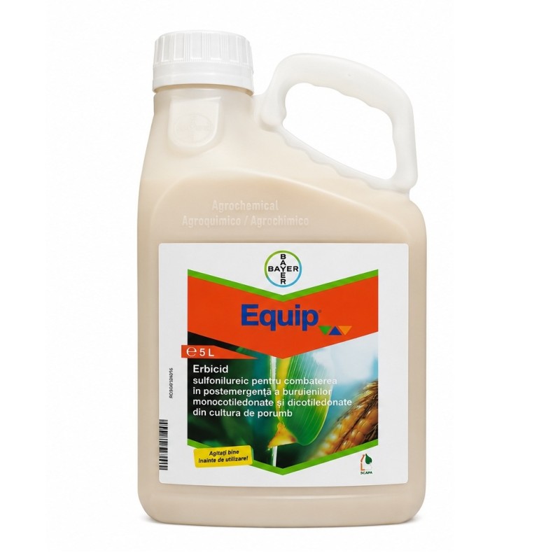 Erbicid EQUIP, Bayer, Porumb, Postemergent, 5 Litri