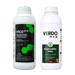 Pachet SMART-MIX 360 - Erbicid porumb NICO®, Sharda 1 Litru + Biostimulator VERDOMAX® 1 Litru, Doza pentru 1 Ha