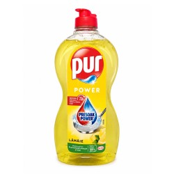 PUR Power Detergent Vase Lamaie 450 ml - Degresare Rapida si Stralucire