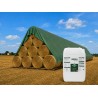 Pachet SMART-MIX 384 - Prelata acoperire baloti BALE GUARD 12 x 25 m + Biostimulator VERDOMAX 20 Litri