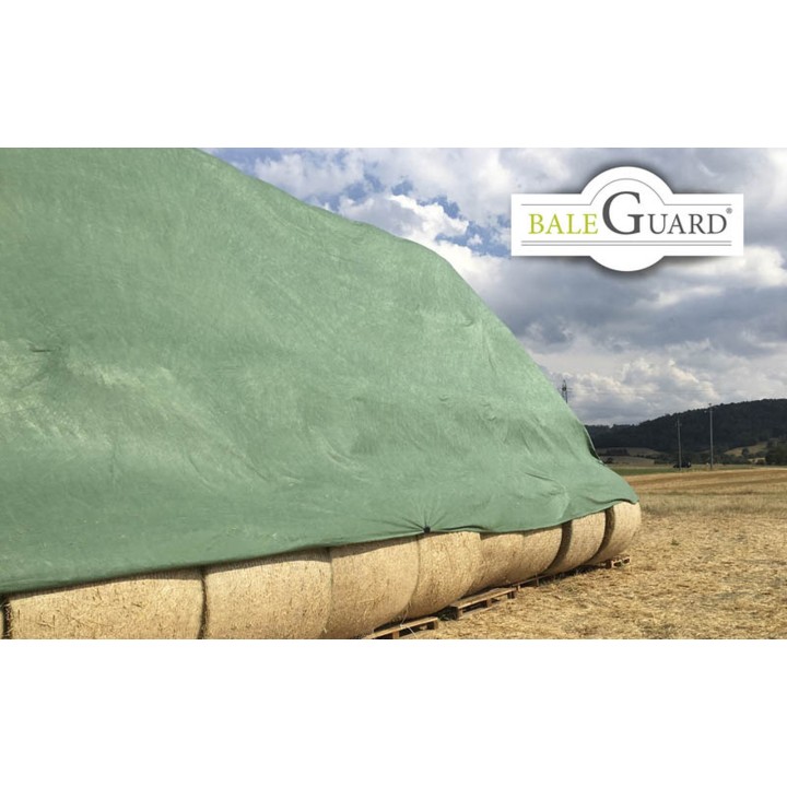 Pachet SMART-MIX 385 - Prelata acoperire baloti BALE GUARD 15,6 x 25 m + Biostimulator VERDOMAX 20 Litri